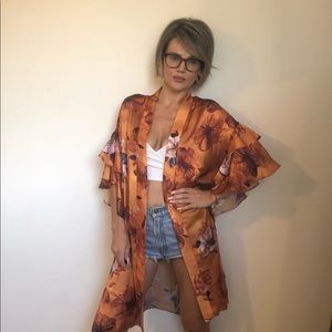 Carolina Estefan Ruffle Kimono Heritage Collection